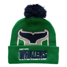Mitchell & Ness Pánská zimní čepice Hartford Whalers NHL Punch Out