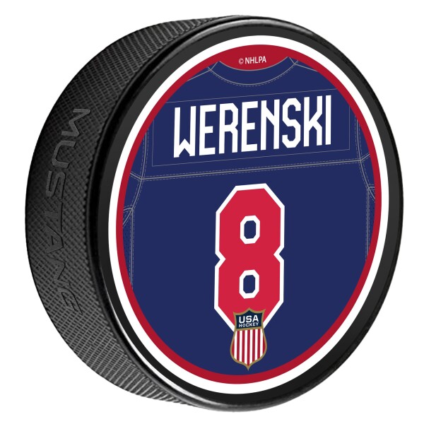 Mustang Puk Team USA Player Werenski