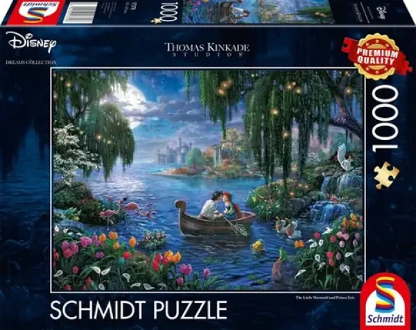 SCHMIDT Puzzle Malá mořská víla a Princ Eric