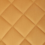 Jídelní židle, žlutá, sametová látka, DCL-973 YEL4