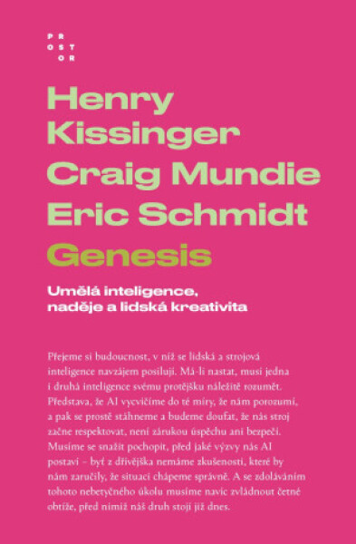 Genesis - Eric Schmidt, Henry A. Kissinger, Craig Mundie