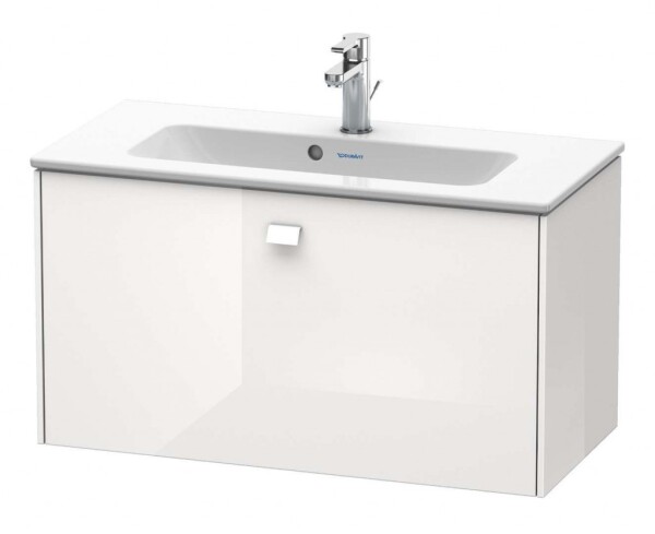 DURAVIT - Brioso Umyvadlová skříňka Compact, 44x82x39 cm, 1 zásuvka, lesklá bílá BR401102222