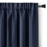 Zatěmňovací závěs blackout RESTILO indigo 140 x 245 cm 1 ks