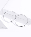 Elenys stříbrné kruhové náušnice průměr 30 mm