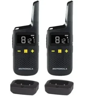 Motorola Talkabout XT185 černá / Vysílačka / PMR / dosah 8 km / 16 kanálů / IP54 (D3P01611BDLMAW)