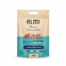 Almi Puppy & Mini Junior Granule s mořskou řasou 3 kg