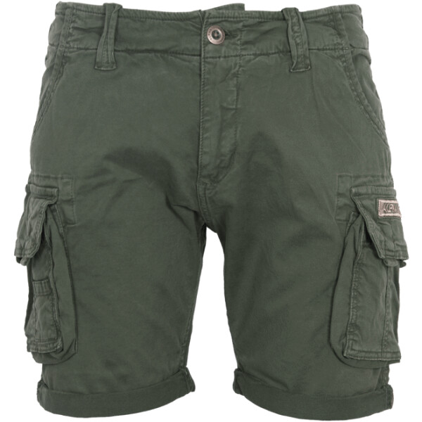 Alpha Industries Kalhoty krátké Crew Short olivová tmavá 36