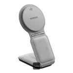 Baseus PrimeTrip C02 Magnetický držák do auta s bezdrátovým nabíjením šedá (C40169003831-00)