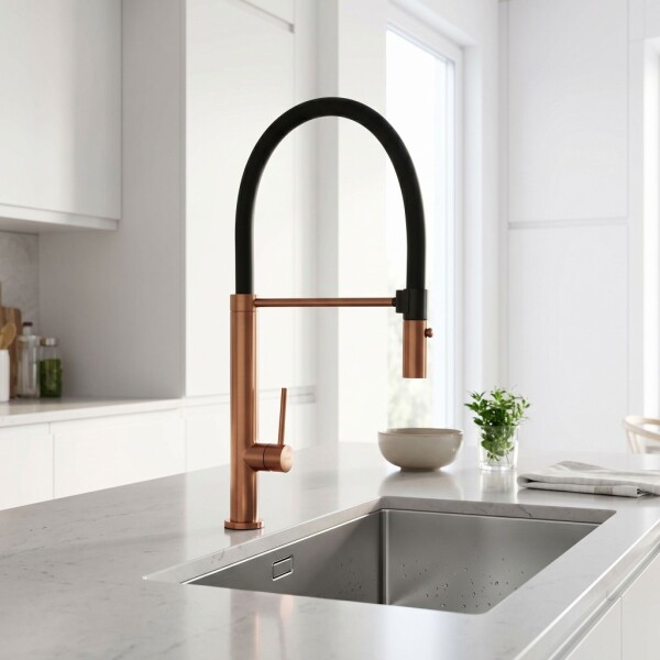 REA - Kuchyňská baterie Viera - copper brush REA-B4854