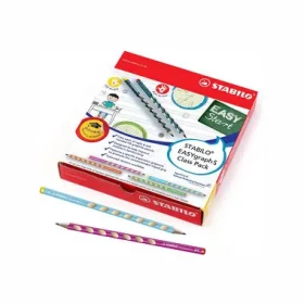 STABILO® EASYgraph S - 48 ks balení - v různých barvách (UK/325-6HB/48)