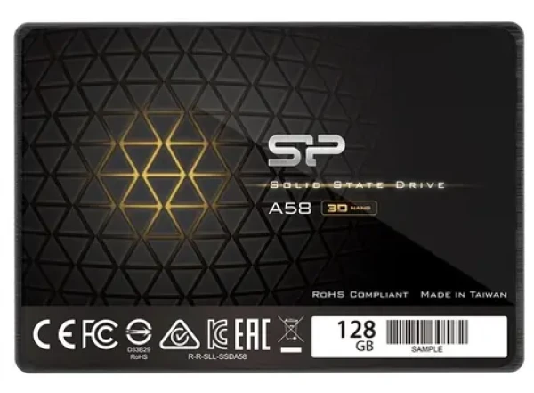 Silicon Power Ace A58 128GB / Interní SSD / 2.5" / SATA III / čtení:500MBs / zápis:450MBs (SP128GBSS3A58A25)