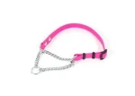 FENICA Obojek iQsil polostahovací fuchsiový / Pro psy / Nylonový / 15 mm / 35-50 cm (8592644102032)