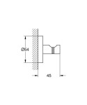 GROHE - QuickFix Start Háček, supersteel 41173DC0
