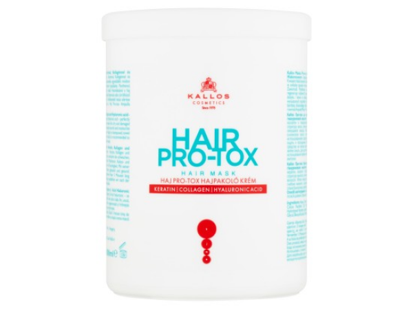 Kallos KJMN Hair Pro-Tox maska na vlasy s keratinem kolagenem a kyselinou hyaluronovou 1000ml