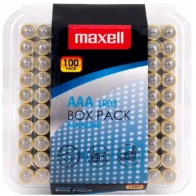 Maxell LR03 AAA / Alkalická baterie / 1,5V / 100 ks (MAXELL LR03 100PK BOX)