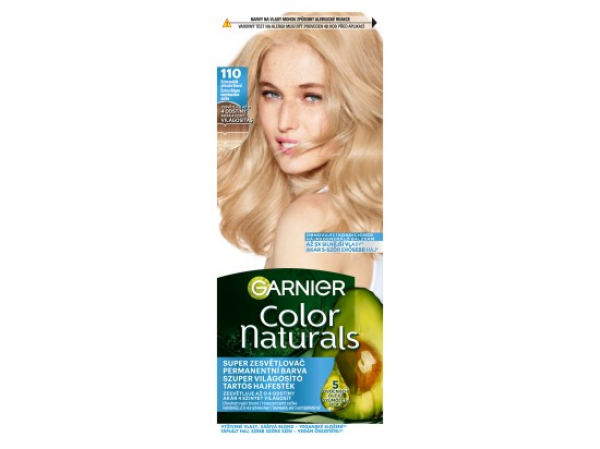 Garnier Color Naturals permanentní barva na vlasy 110 Extra světlá přírodní blond, 60 +40 +12 ml