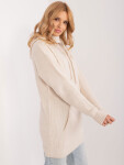 Jumper BA SW 0593.22 světle béžová jedna velikost