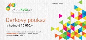 Dárkový poukaz v hodnotě 10.000,- Kč