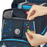 Školní aktovka Step by Step SPACE SHINE, Shark Dexter - 5 dílný set, AGR certifikát