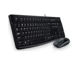 Logitech combo MK120 / Klávesnice / Myš / USB / Černá / US/Int (920-002562)