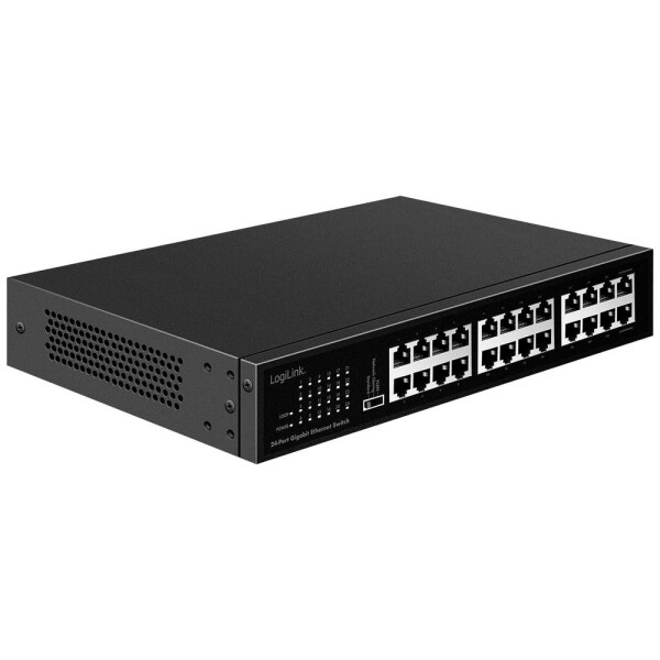 LogiLink NS1324 NS1324 19 síťový switch 24 portů 48 Gbit/s