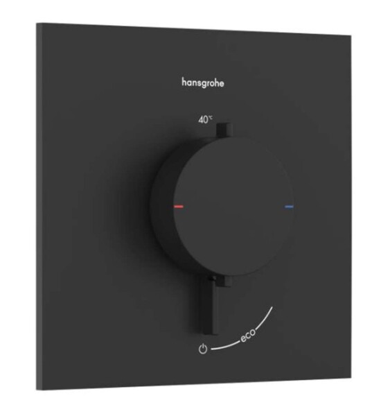 HANSGROHE - Ecostat Comfort E Termostatická baterie pod omítku, matná černá 33710670