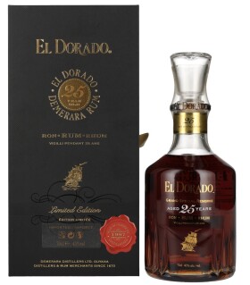 El Dorado GRAND SPECIAL RESERVE 1988 Rum 25y 43% 0,7 l (tuba)