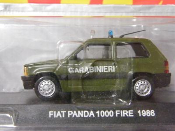 CARABINIERI FIAT PANDA 1000 FIRE 1986 - DeAgostini 1:43