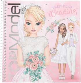 Top model Top model, 13529, Dress me up, Wedding, kreativní sešit se samolepkami