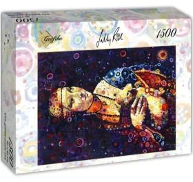 GRAFIKA Puzzle Dáma s hranostajem