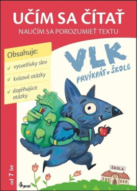 Vlk prvýkrát v škole - Učím sa čítať (slovensky) - Petr Šulc