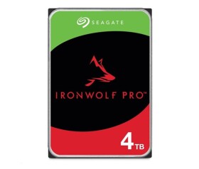 SEAGATE HDD 4TB IRONWOLF PRO (NAS), 3.5", SATAIII, 7200 RPM, Cache 256MB EDF_612406