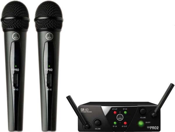 AKG WMS40 Mini2 Vocal Set Dual US45A/C