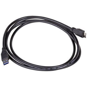 Akyga USB kabel USB-A zástrčka, USB Micro-B 3.0 zástrčka 1.80 m černá AK-USB-13