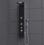 Eisl - Skleněný sprchový panel, antracit 60033 60033
