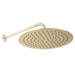 REA - Dešťová sprcha Gold Brush 25cm REA-P0502