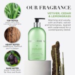 Baylis & Harding Antibakteriální mýdlo na ruce Vetiver/Cedr/Lemongrass 500 ml, zelená barva, plast