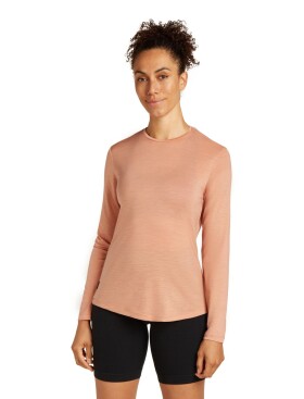 ICEBREAKER Wmns Mer 125 Cool-Lite Sphere III LS Tee, Desert Sand (vzorek) velikost: S