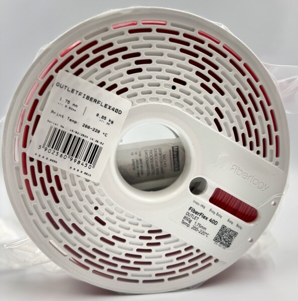 FIBERFLEX 40D filament OUTLET 1,75 mm Fiberlogy 0,85 kg
