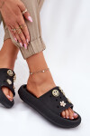 Dámské Pěnové Sandály S Připínáčky Černé Vinceza 76055 37/38
