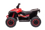 Mamido Dětská elektrická čtyřkolka XC-sport 2x45W červená