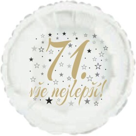 71. narozeniny balónek kruh Balonky.cz 71. narozeniny balónek kruh Balonky.cz