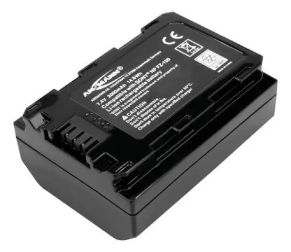 Ansmann A-Son NP FZ-100 / Baterie pro fotoaparát / Sony NP-FZ100 / 7,4 V / 2000 mAh / Li-Ion (1400-0079)
