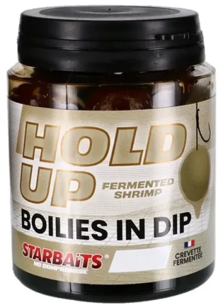 Starbaits Boilies in Dip Hold Up Fermented Shrimp 150g 20mm (62726)