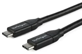 StarTech kabel USB-C s Power Delivery 5A černá / 480 Mbit/s / 1 m (USB2C5C1M)