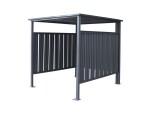 Garáž na kola – Westmann (d. 203 x š. 180 x v. 210 cm)