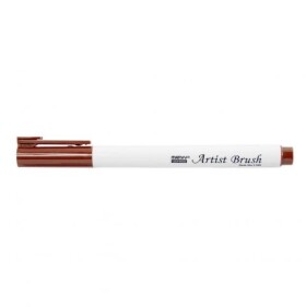 MARVY Artist Brush 1100-6 fix štětcový hrot – barvy vodní báze brush pen na papír lettering kaligrafie rozmývatelný mísitelný acid free netoxický
