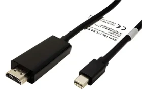 Value DisplayPort - HDMI / Kabel / mini DP(M) - HDMI(M) / 4K 30Hz / 3 m (11.99.5792)