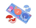 Orange Tree Toys Dřevěné mini puzzle - Mořský svět