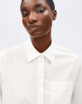 Armedangels Loose Poplin Shirt Blouse 188 white L